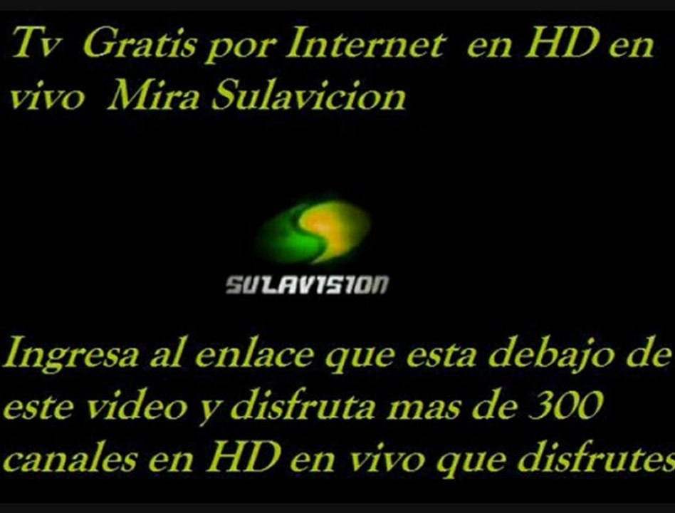 TELEVISION GRATIS POR INTERNET Sulavicion en vivo
