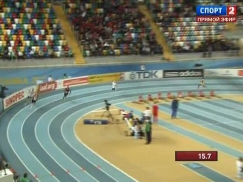 400м 5забег Мужчины - Чемпионат Мира в помещении Стамбул 2012