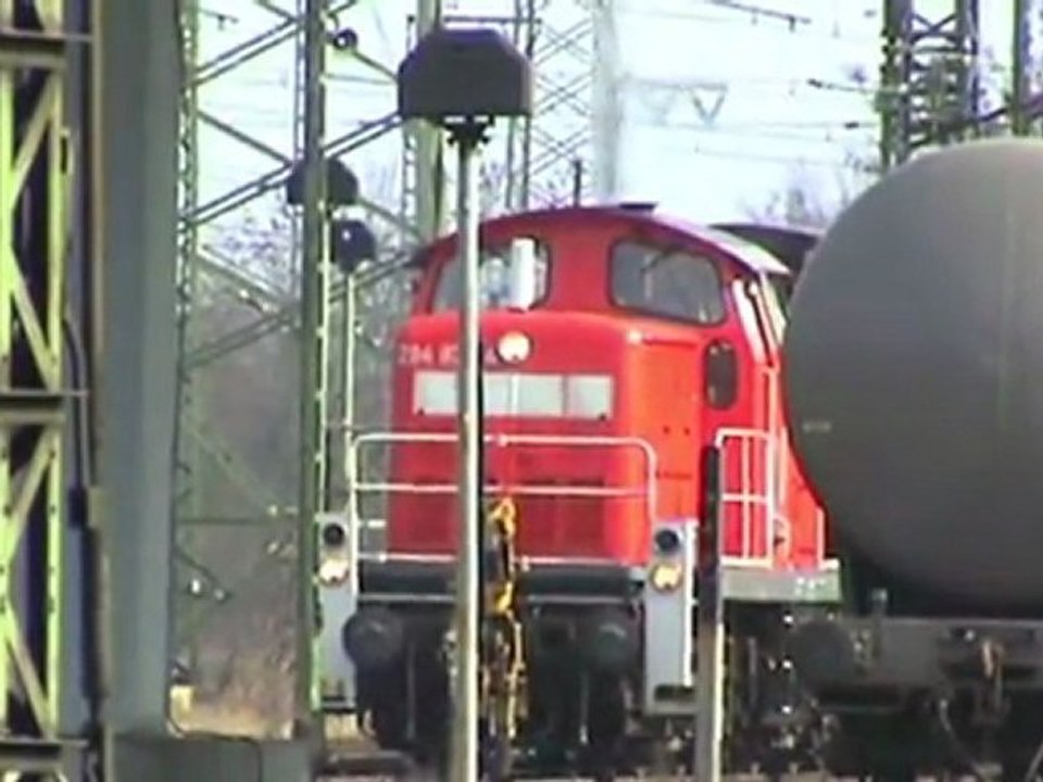 ERS Class 66, SBB Cargo Re482, BR152, 2x BR185, BR294 Rbf Köln - Gremberg