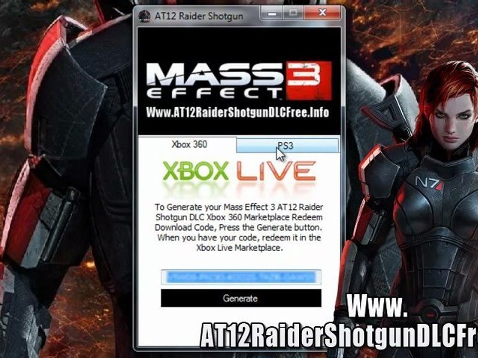 How to Get Mass Effect 3 AT12 Raider Shotgun DLC