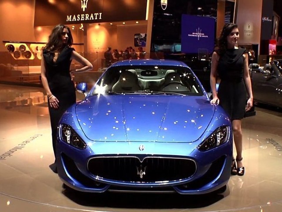 Autosital - Conférence de presse Maserati du salon de Genève  2012