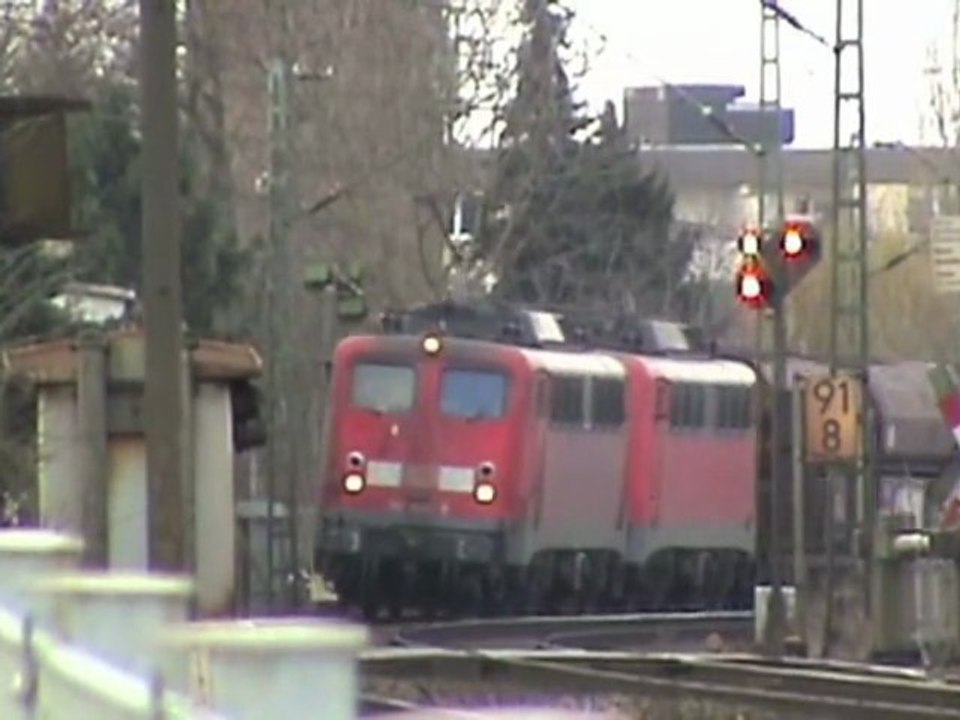 R4C BR185, Railion BR185, 2x BR151, 2x BR140, SNCF Prima, BR143, BR425 Bonn Beuel Süd