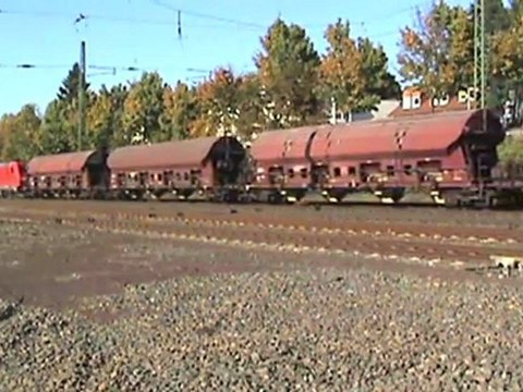 Kühne & Nagel Taurus, BR155, 2x BR185, BR143 Alter Güterbahnhof Oberlahnstein