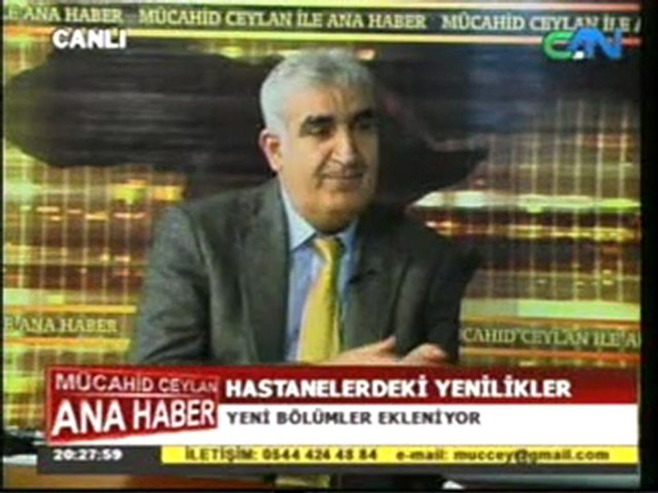 CAN TV - Ana Haber Bülteni (09.03.2012)