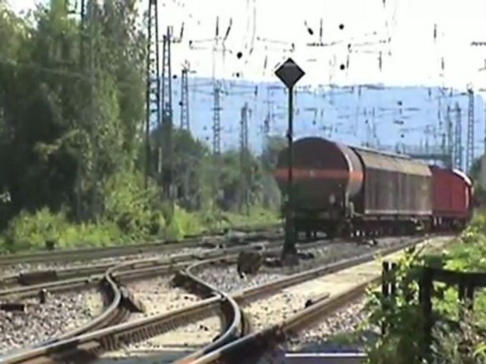 BR189, 2x BR151, BR152, BR185, BR143 Südende Bf Neuwied