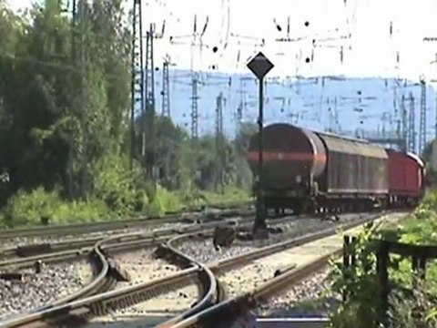 BR189, 2x BR151, BR152, BR185, BR143 Südende Bf Neuwied