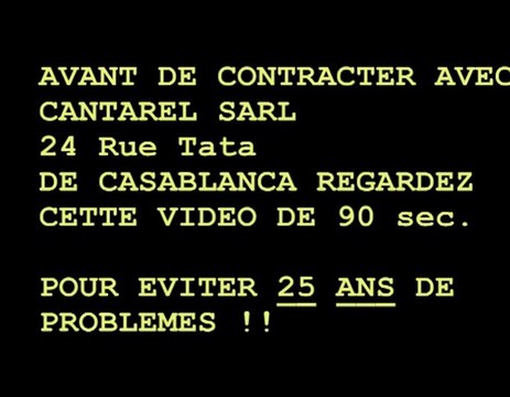 AGENCE IMMOBILIERE CANTAREL SARL