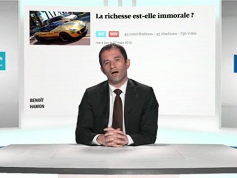 Benoît Hamon- La richesse est-elle immorale?