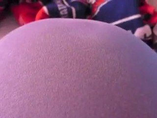 Leslie & brother kiss