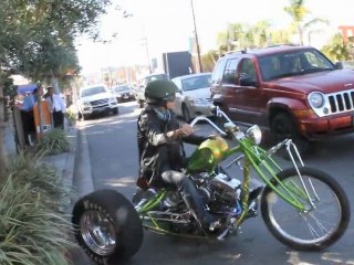 Steven Tyler shows off one of his toys