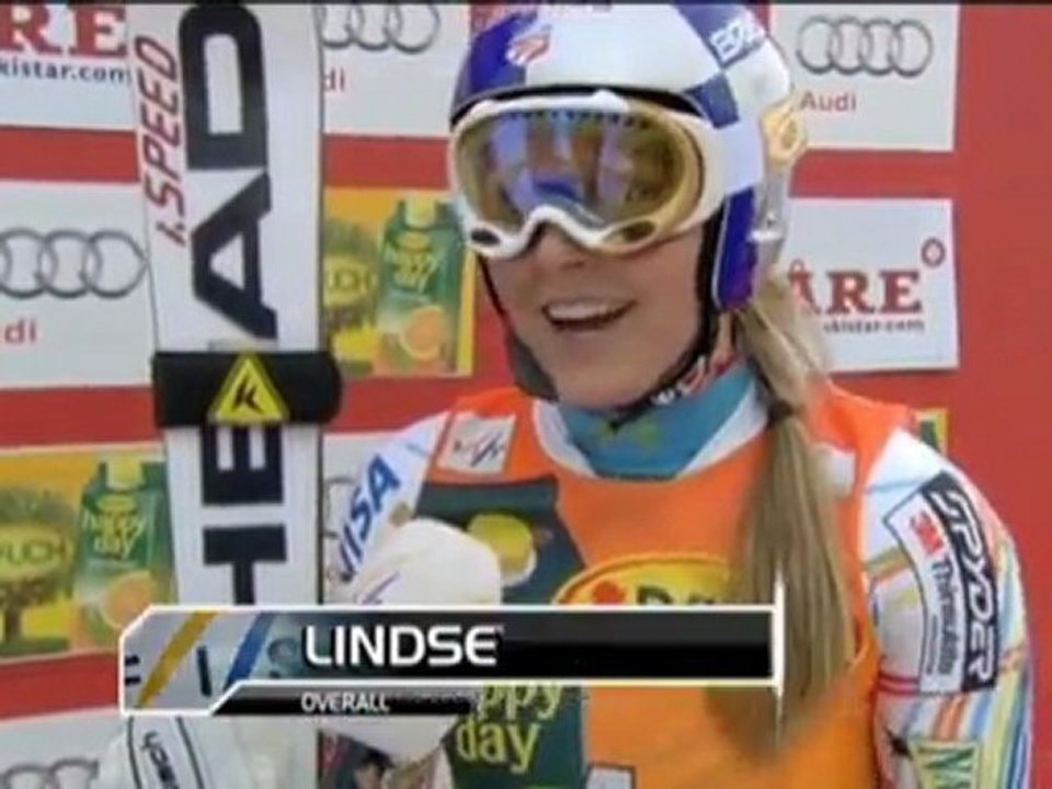 Vonn sichert sich durch RS-Sieg den Gesamtweltcup