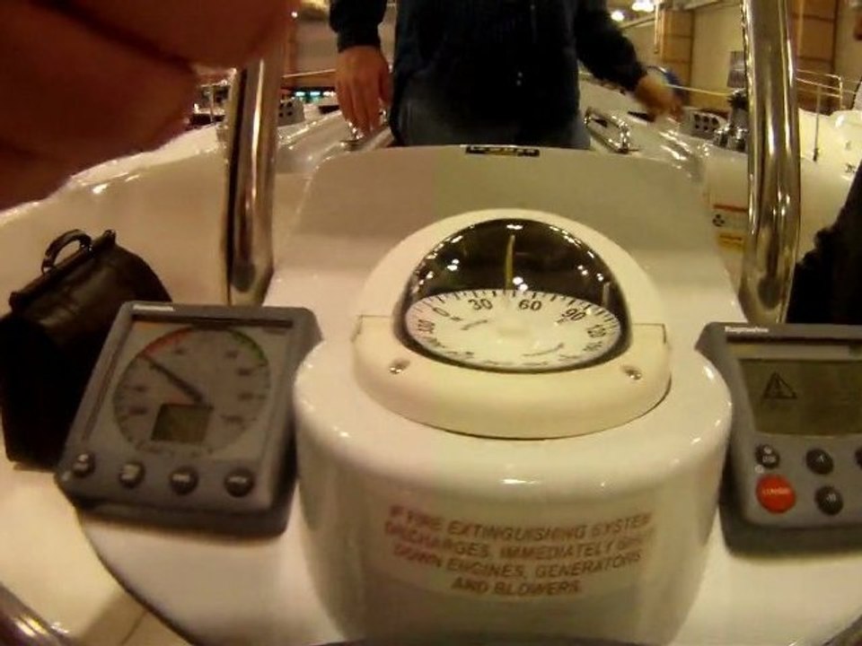 Hunter 33 Tour at the Atlantic City Boat Show