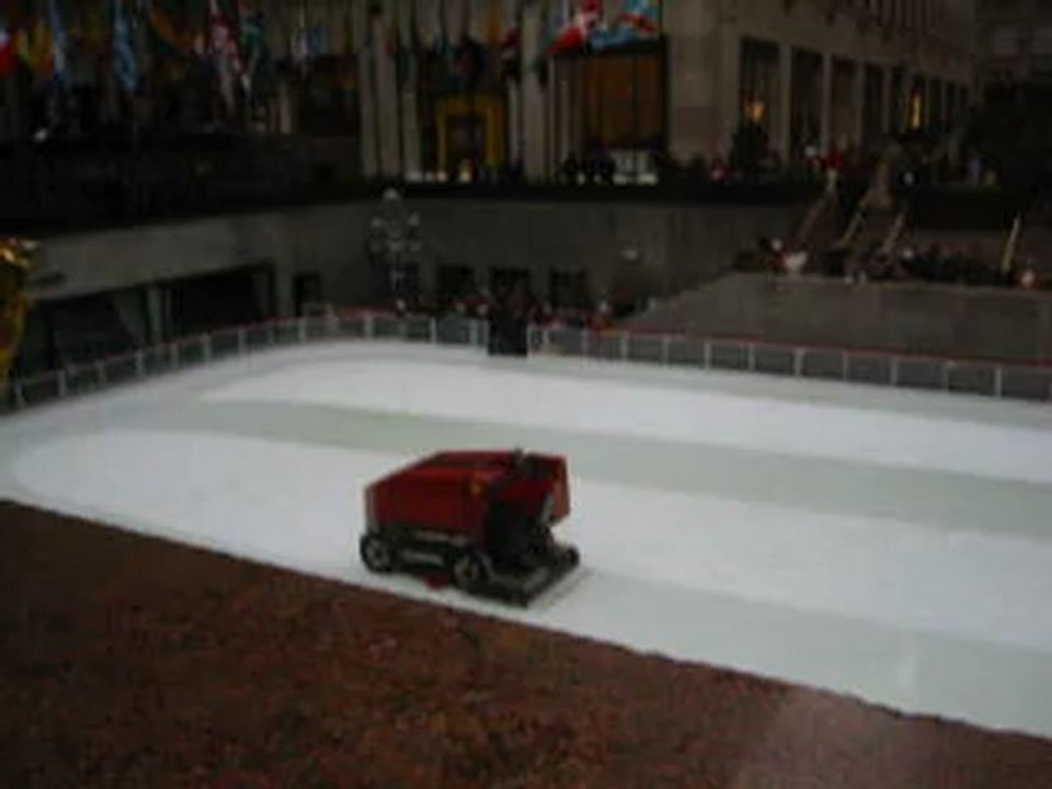 Polisseuse à glace - Rockfeller Center