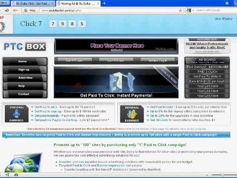 six doller click make money fast gudagnare con six doller click