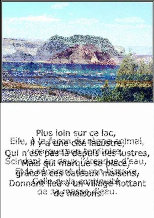 ©LAKE POWELL POEME THOMAS ANDRE©PHOTO-PEINTURE MARTINE ANCIAUX© TELEVISION