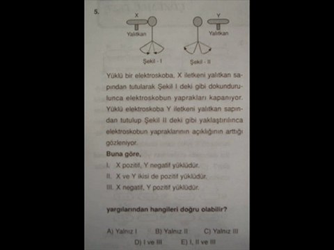 DURGUN ELEKTRİK - ELEKTROSTATİK SORU ÇÖZÜM SLAYTI