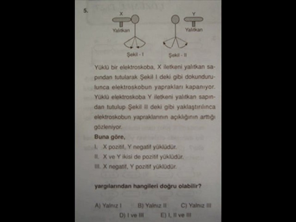 DURGUN ELEKTRİK - ELEKTROSTATİK  SORU ÇÖZÜM SLAYTI