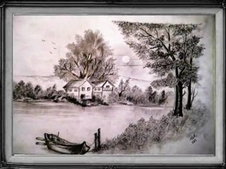 Hür ERDOĞAN'dan KARA KALEM çalışması - 2