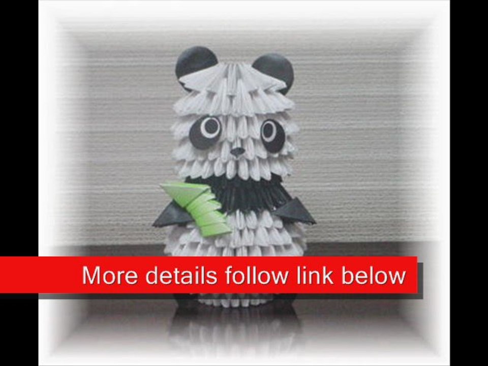 3D Origami Chinese Panda