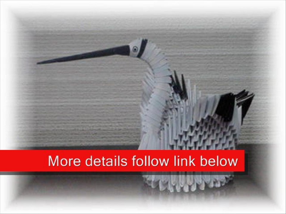 3D Origami Crane