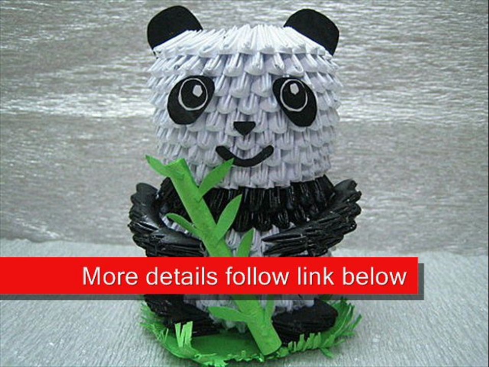 3D Origami Cute Panda
