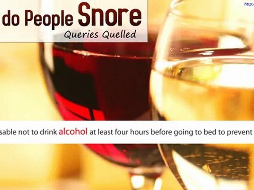 Why do People Snore : Queries Quelled