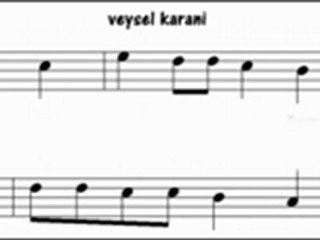 Veysel Karani / Nota & Ses