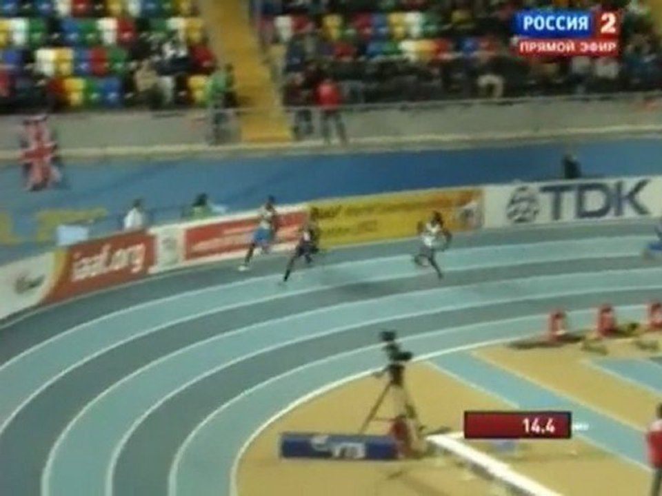 400м 1 Полуфинал Мужчины - Чемпионат Мира в помещении Стамбул 2012