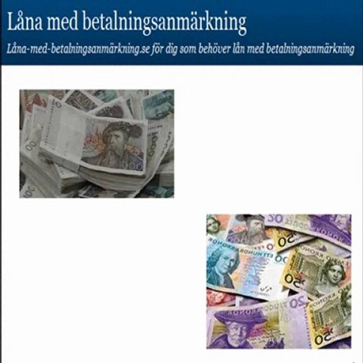 låna med betalningsanmärkning