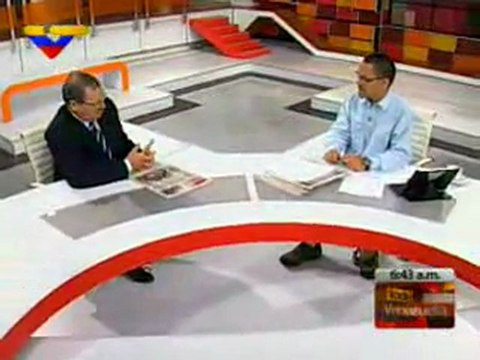 (VIDEO)Toda Venezuela Pedro Calzadilla y Ricardo Ehrlich- 09.03.2012 1/2