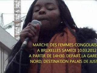 MARCHE DES FEMMES A BXL 10.03.2012