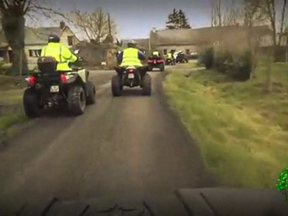 Mouzeil Quad, Sortie du 4 Mars 2012 (Camera Embarqué)