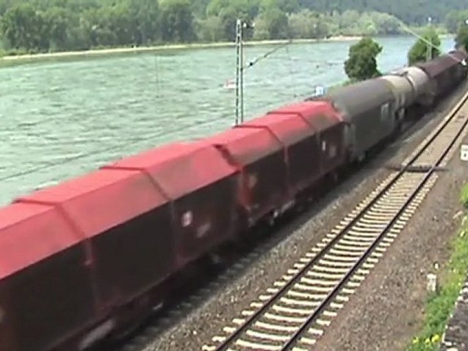 BR155, BR145, BR189, BR143 Assmannshausen am Rhein