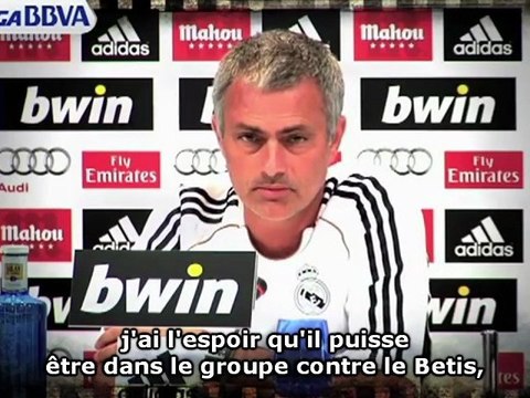 Mourinho compte sur Benzema