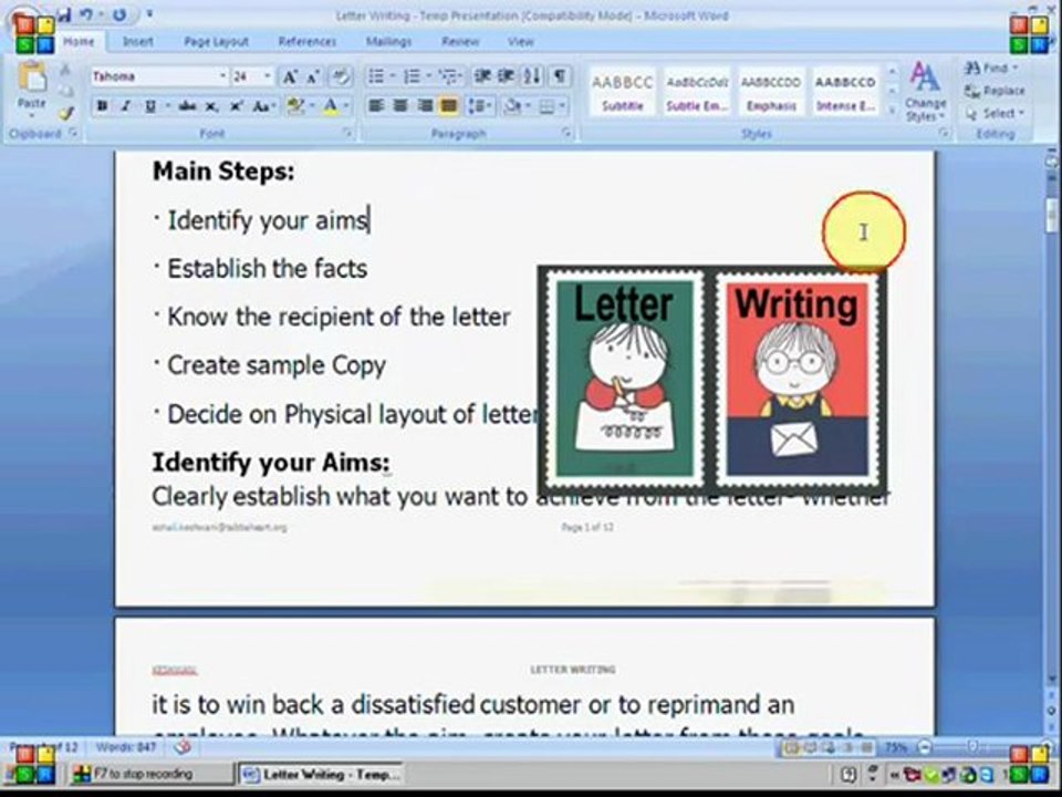 4 Word 2007 Style Urdu Tutorial