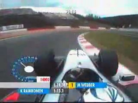 Spa 2002 Kimi Räikkönen Qualifying Lap onboard