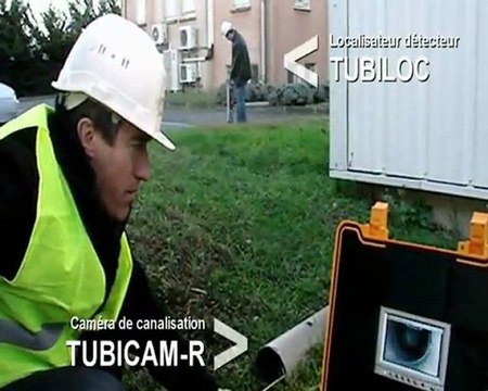 inspection de canalisations avec camera.