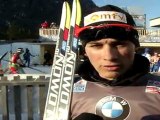 Réactions d'Alexis Boeuf après la médaille d'argent du relais