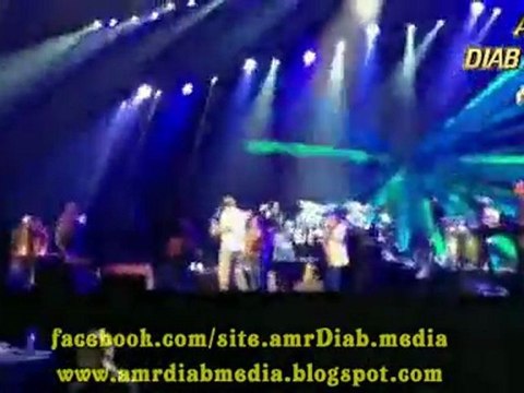 عمرو دياب حبيبى يا نور العين حفل دو الموسيقى دبى مارس 2012 amr diab nour alein du music festival dubai 2012