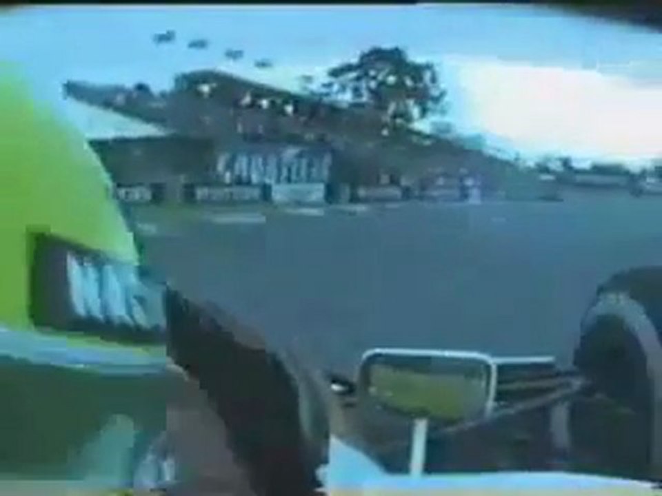 Ayrton Senna's pole lap at Adelaide in 1991 Season Australian Grand Prix (On board camera)