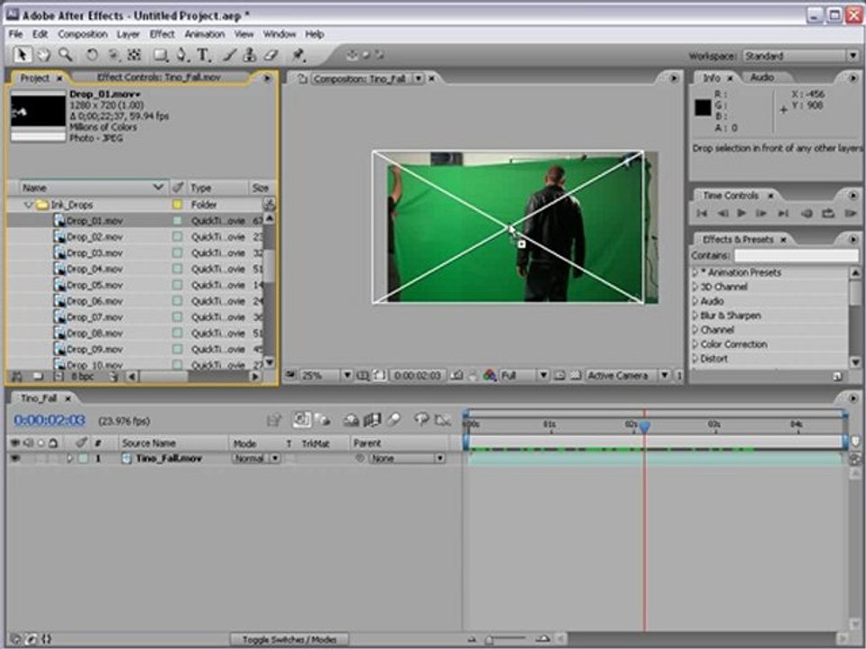 4 - Adobe After Effects Part 4 - Keying and Transparency - YouMaza.Com