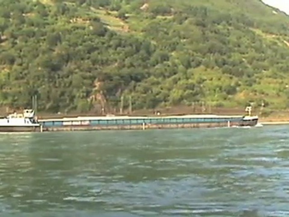 Rheinschiffe bei Assmannshausen - Bingerbrück - Bingen am Rhein