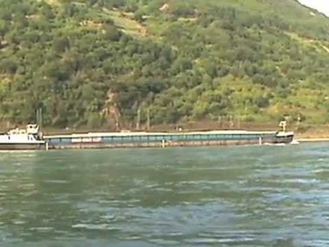 Rheinschiffe bei Assmannshausen - Bingerbrück - Bingen am Rhein