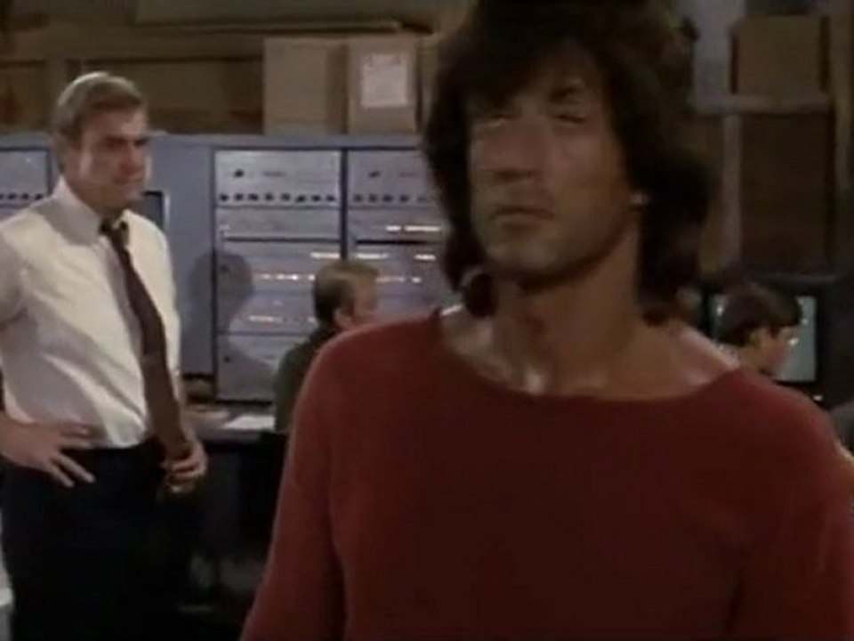 STALLONE GEARING UP IN RAMBO FIRST BLOOD PART 2