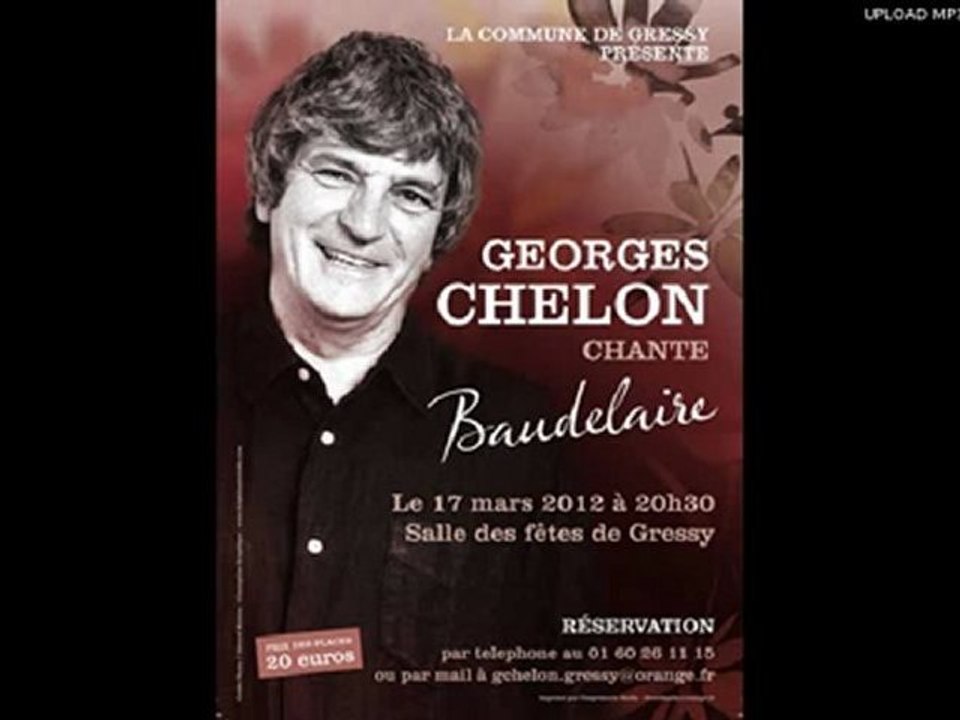 Georges Chelon chante Baudelaire à GRESSY