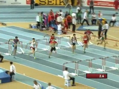 60м/б 2 забег Мужчины - Чемпионат Мира в помещении Стамбул 2012