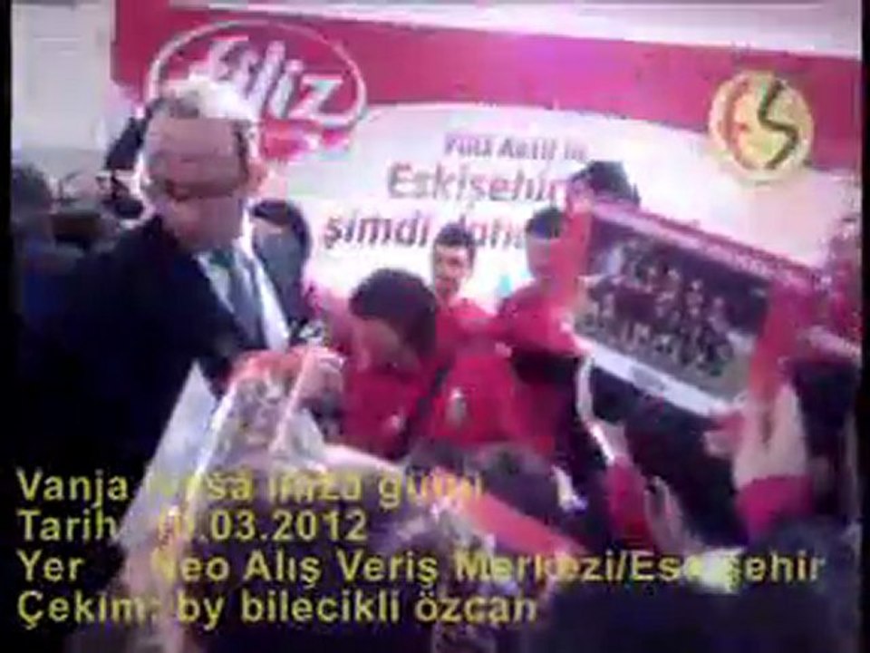 Vanja İvesa 10.03.2012 imza günü