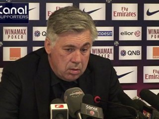 Dijon-PSG : La conférence de presse de Carlo Ancelotti