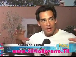 Cumple años Cristian de la Fuente    Hoy
