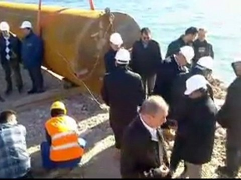 ERKE Dış Ticaret ltd., SEMW D-62 & D-100 Diesel Hammer - Opening Ceremony Çandarlı port Çesaş